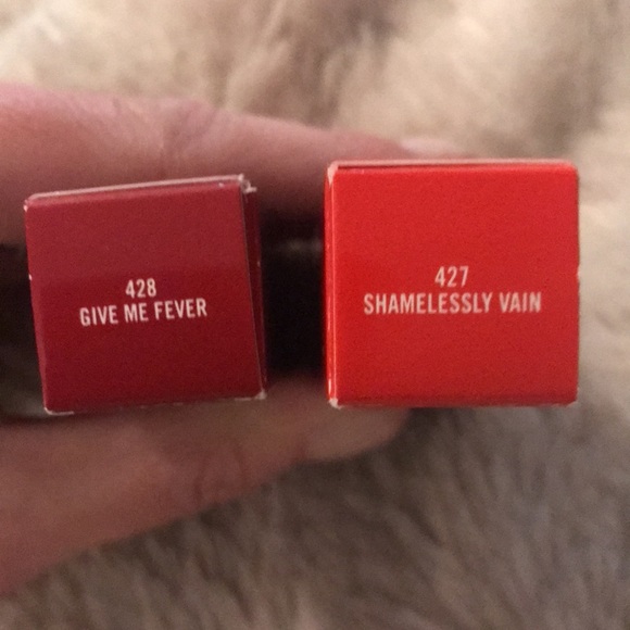2 full size MAC red lipsticks, new and unused except to swatch. - Picture 3 of 6